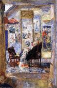 James Ensor Skeleton Looking at Chinoiseries Norge oil painting reproduction